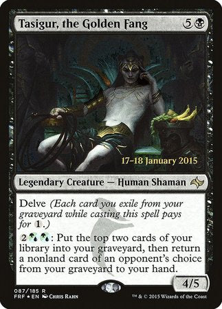 Tasigur, the Golden Fang [Fate Reforged Promos] | The Time Vault CA