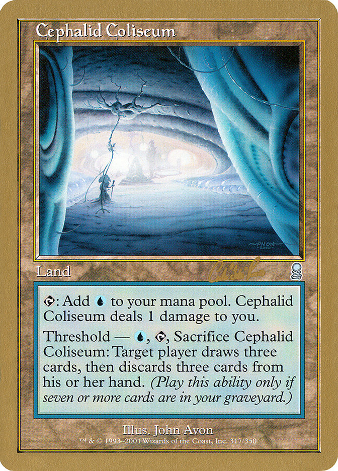 Cephalid Coliseum (Carlos Romao) [World Championship Decks 2002] | The Time Vault CA