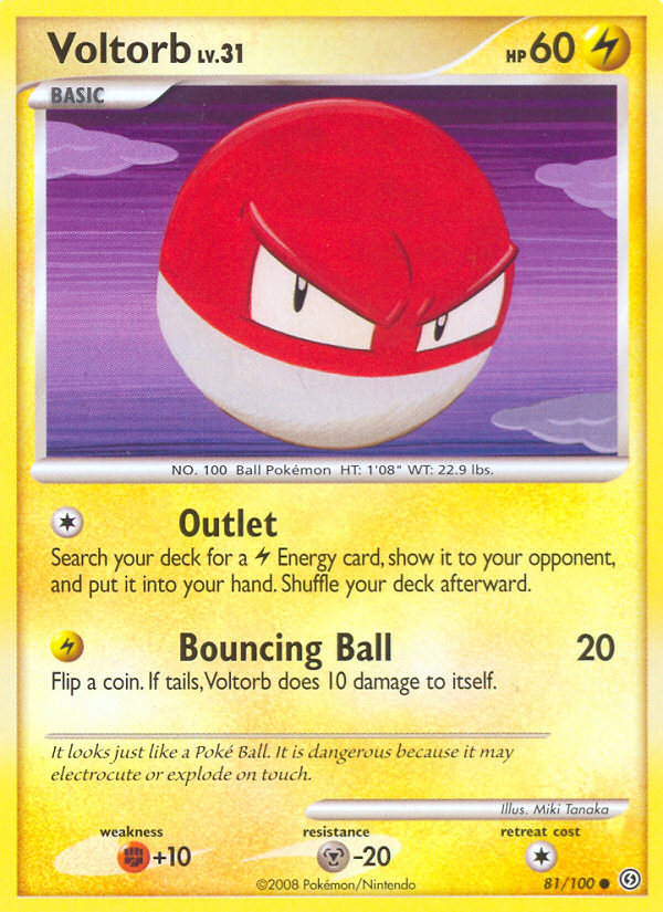 Voltorb (81/100) [Diamond & Pearl: Stormfront] | The Time Vault CA