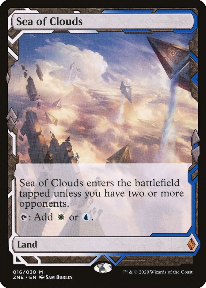 Sea of Clouds (Expeditions) [Zendikar Rising Expeditions] | The Time Vault CA