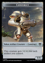 Servo // Construct (0041) Double-Sided Token [Commander Masters Tokens] | The Time Vault CA