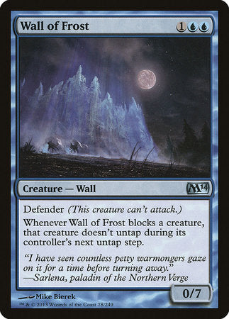 Wall of Frost [Magic 2014] | The Time Vault CA