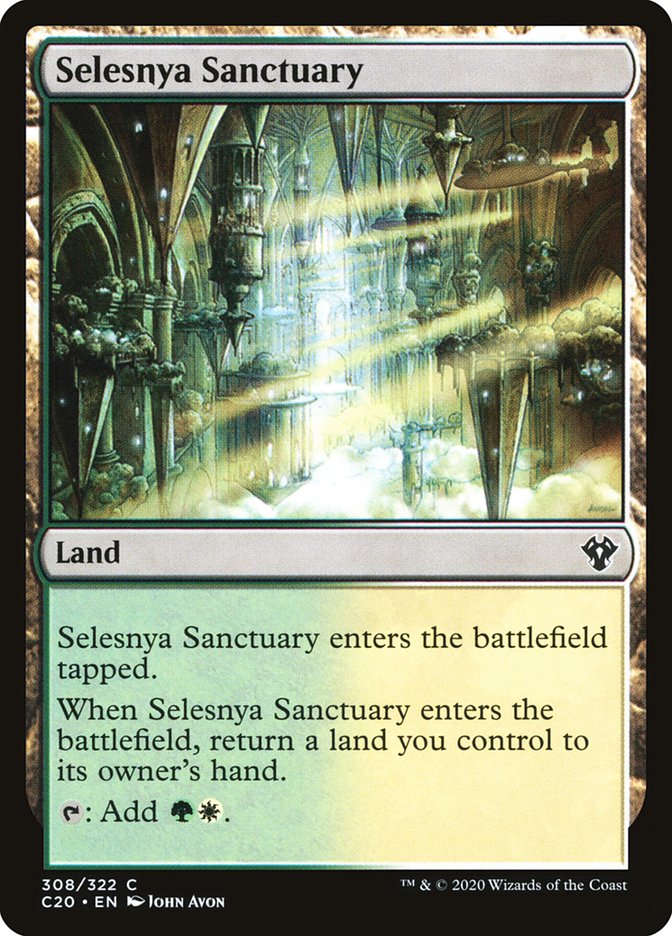 Selesnya Sanctuary [Commander 2020] | The Time Vault CA