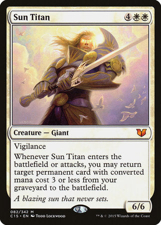 Sun Titan [Commander 2015] | The Time Vault CA