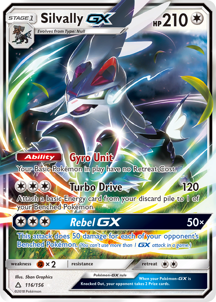Silvally GX (116/156) [Sun & Moon: Ultra Prism] | The Time Vault CA