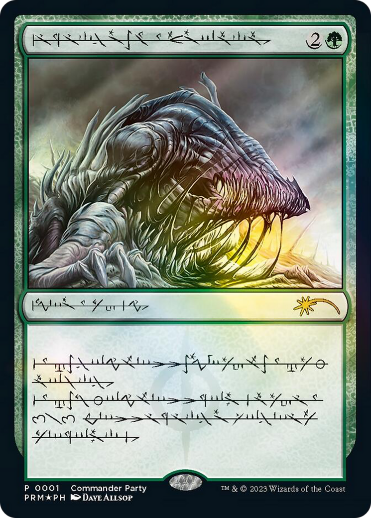 Beast Within (Phyrexian) [Wizards Play Network 2023] | The Time Vault CA