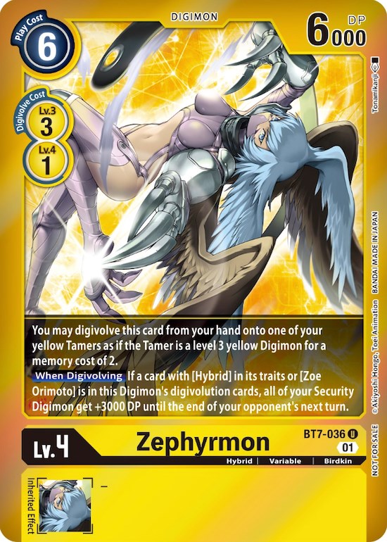 Zephyrmon [BT7-036] (Event Pack 3) [Next Adventure Promos] | The Time Vault CA