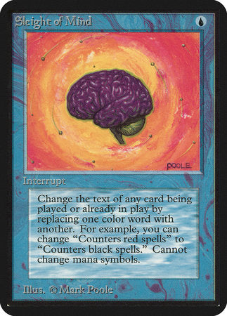 Sleight of Mind [Limited Edition Alpha] | The Time Vault CA