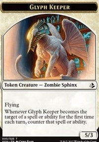 Glyph Keeper // Warrior Token [Amonkhet Tokens] | The Time Vault CA