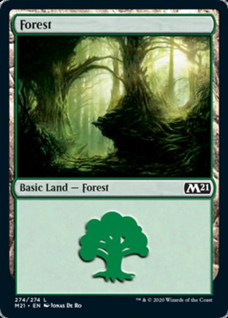 Forest (274) [Core Set 2021] | The Time Vault CA