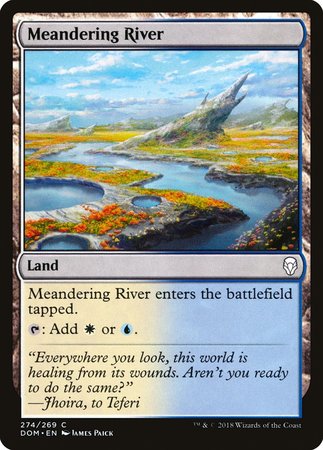 Meandering River [Dominaria] | The Time Vault CA