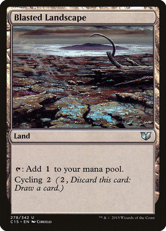 Blasted Landscape [Commander 2015] | The Time Vault CA
