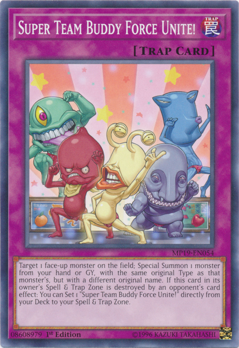 Super Team Buddy Force Unite! [MP19-EN054] Common | The Time Vault CA