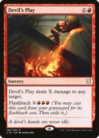 Devil's Play [Commander 2019] | The Time Vault CA