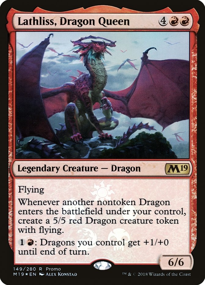 Lathliss, Dragon Queen [Resale Promos] | The Time Vault CA