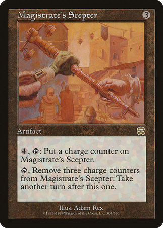 Magistrate's Scepter [Mercadian Masques] | The Time Vault CA