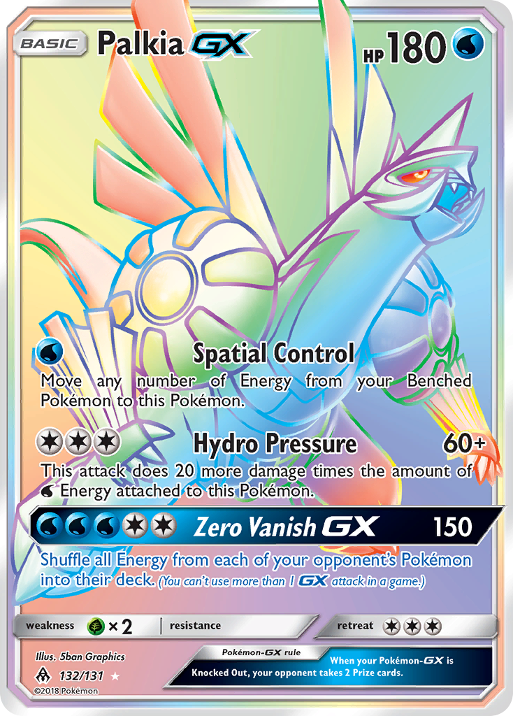 Palkia GX (132/131) [Sun & Moon: Forbidden Light] | The Time Vault CA