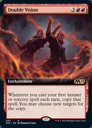 Double Vision (Extended Art) [Core Set 2021] | The Time Vault CA