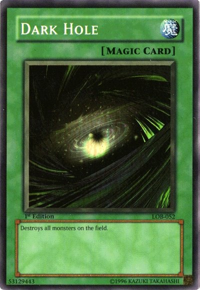 Dark Hole [LOB-052] Super Rare | The Time Vault CA