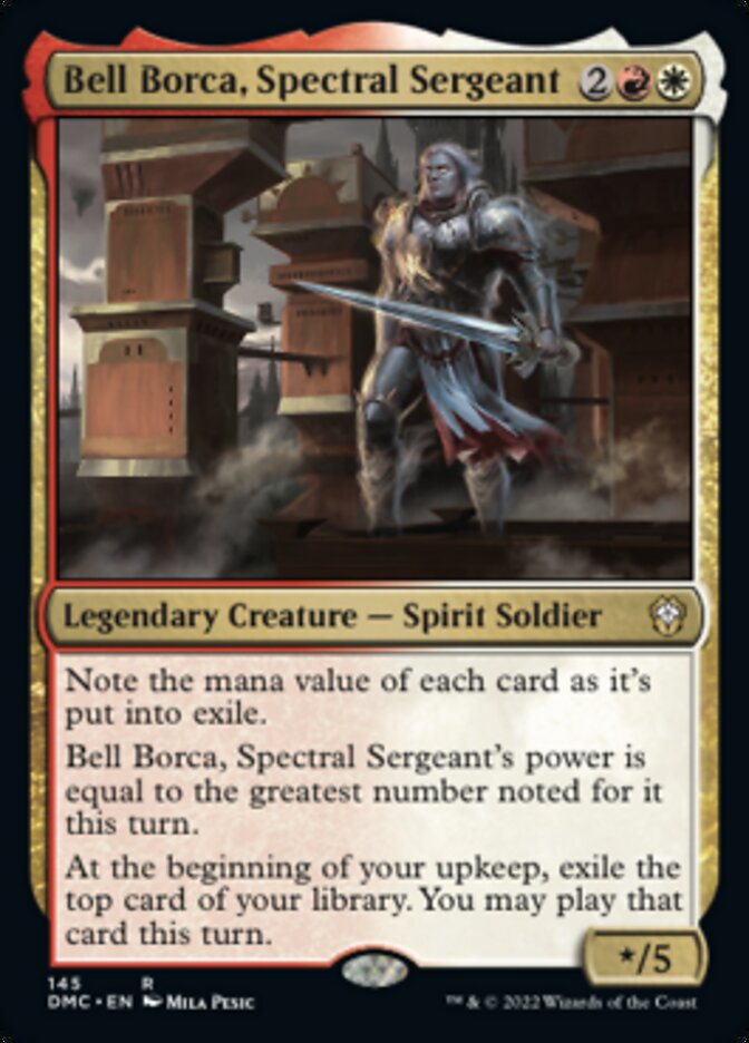 Bell Borca, Spectral Sergeant [Dominaria United Commander] | The Time Vault CA