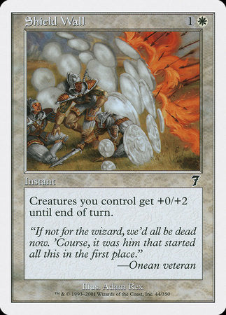 Shield Wall [Seventh Edition] | The Time Vault CA
