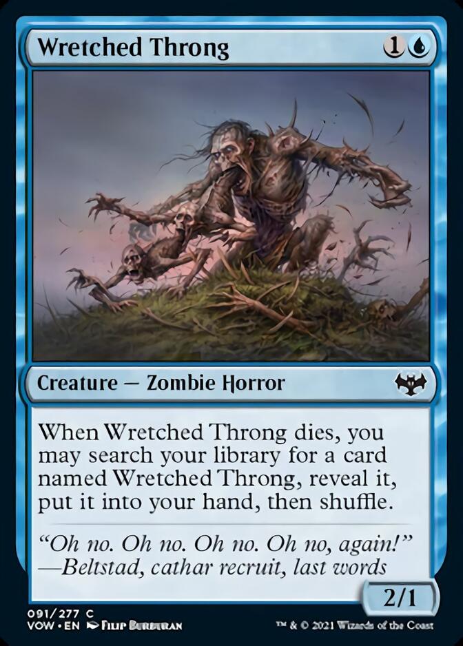 Wretched Throng [Innistrad: Crimson Vow] | The Time Vault CA