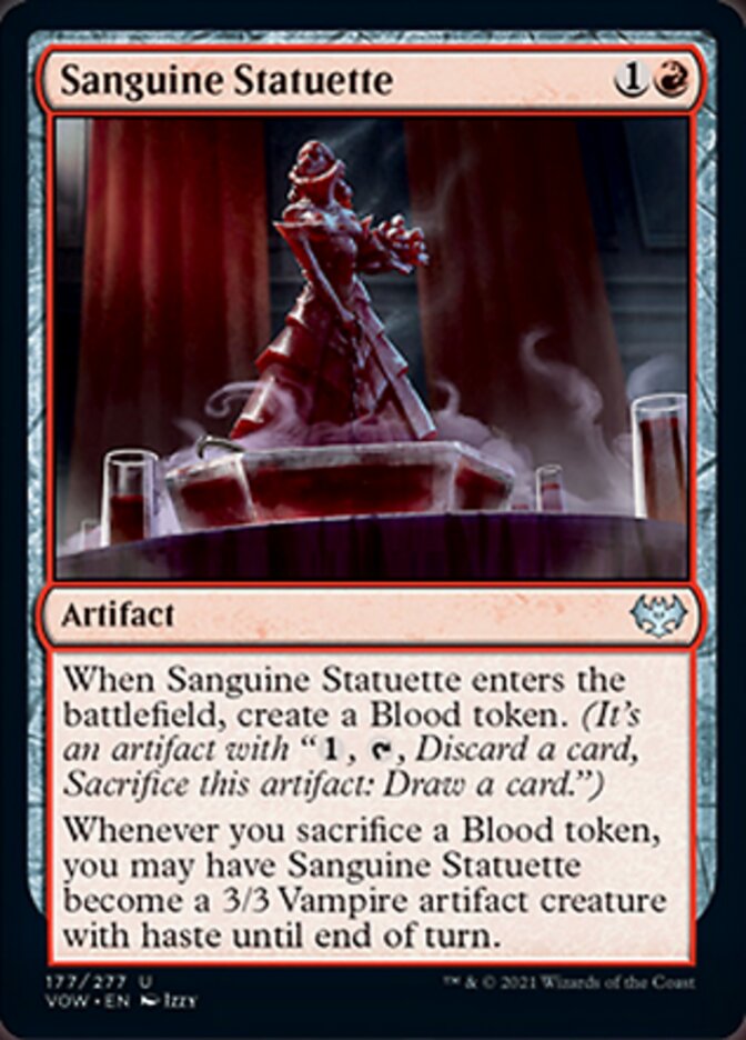 Sanguine Statuette [Innistrad: Crimson Vow] | The Time Vault CA