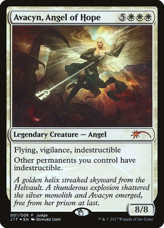 Avacyn, Angel of Hope [Judge Gift Cards 2017] | The Time Vault CA