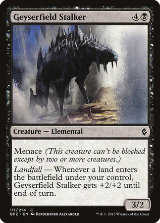Geyserfield Stalker [Battle for Zendikar] | The Time Vault CA