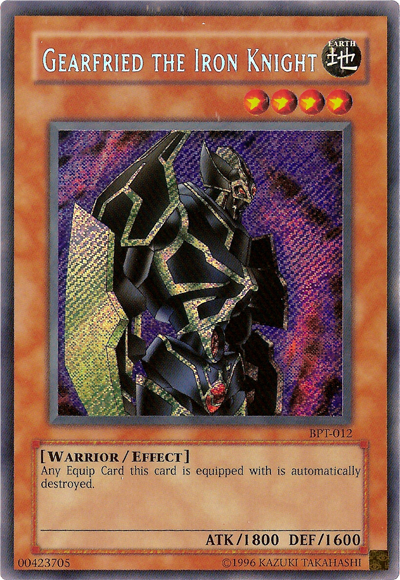 Gearfried the Iron Knight [BPT-012] Secret Rare | The Time Vault CA