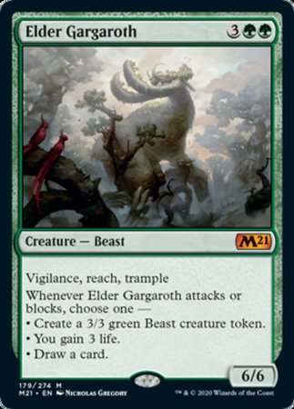 Elder Gargaroth [Core Set 2021] | The Time Vault CA
