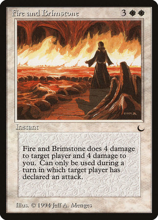Fire and Brimstone [The Dark] | The Time Vault CA