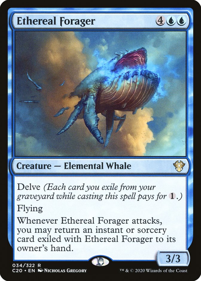 Ethereal Forager [Commander 2020] | The Time Vault CA