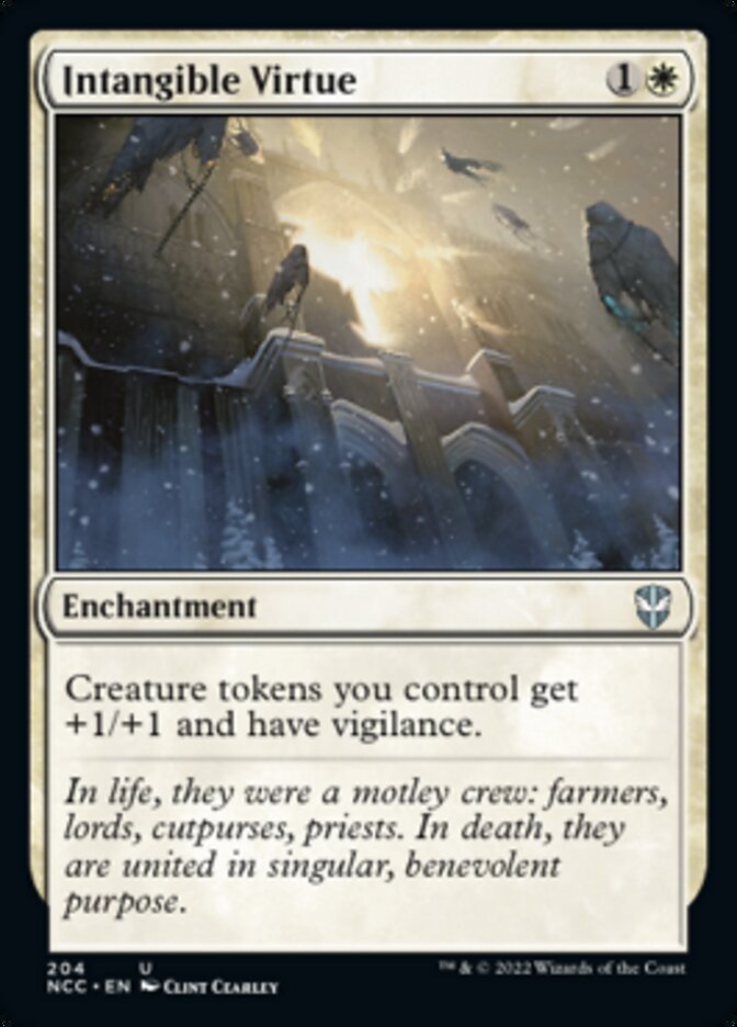 Intangible Virtue [Streets of New Capenna Commander] | The Time Vault CA
