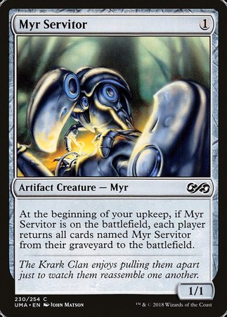 Myr Servitor [Ultimate Masters] | The Time Vault CA