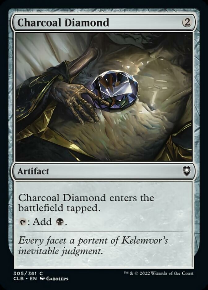 Charcoal Diamond [Commander Legends: Battle for Baldur's Gate] | The Time Vault CA