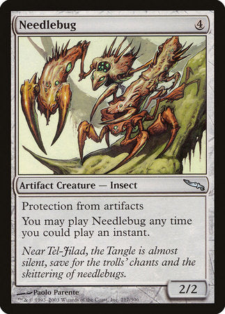 Needlebug [Mirrodin] | The Time Vault CA