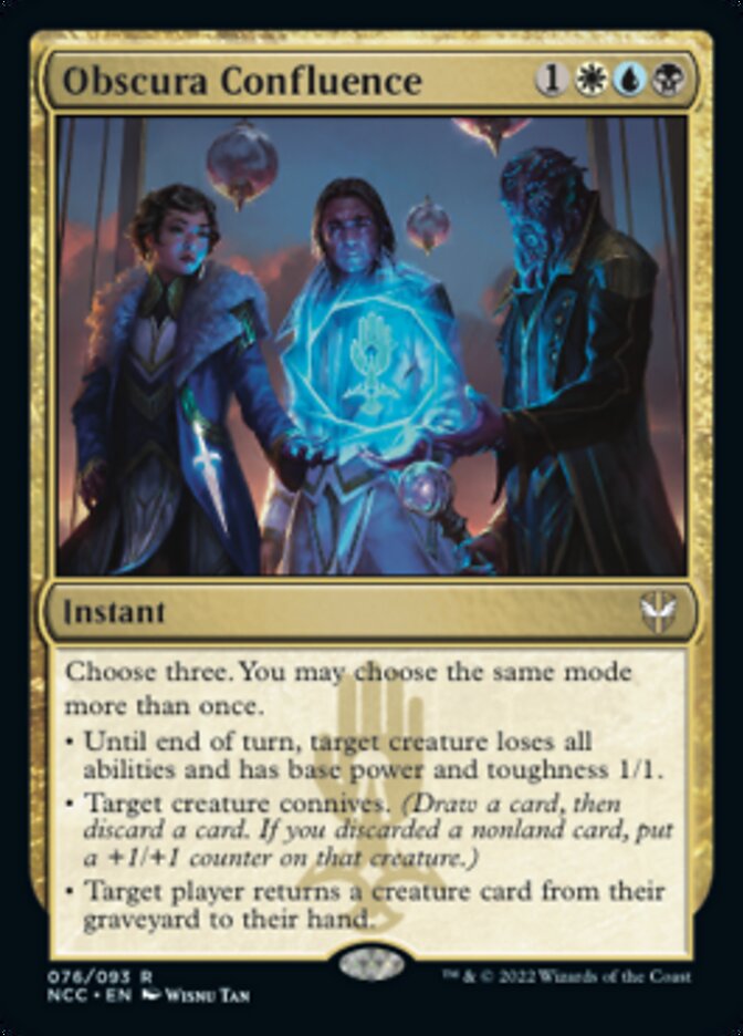Obscura Confluence [Streets of New Capenna Commander] | The Time Vault CA
