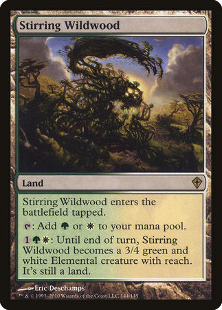 Stirring Wildwood [Worldwake] | The Time Vault CA