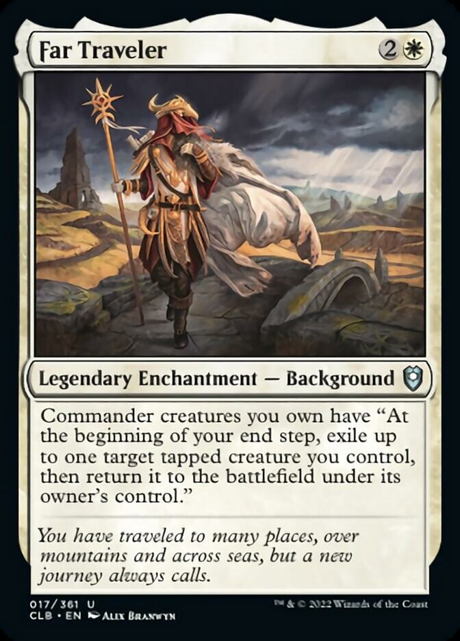 Far Traveler [Commander Legends: Battle for Baldur's Gate] | The Time Vault CA