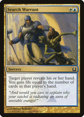 Search Warrant [Return to Ravnica] | The Time Vault CA