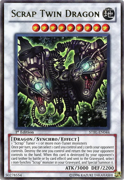 Scrap Twin Dragon [STBL-EN044] Ultra Rare | The Time Vault CA