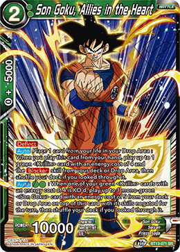 Son Goku, Allies in the Heart (Super Rare) [BT13-071] | The Time Vault CA