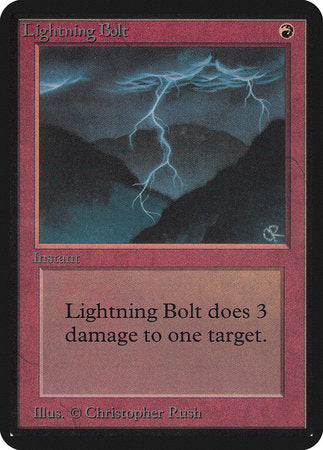 Lightning Bolt [Limited Edition Alpha] | The Time Vault CA