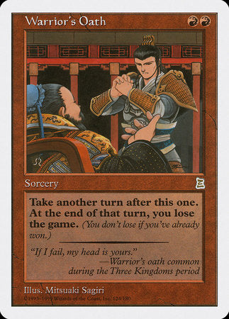 Warrior's Oath [Portal Three Kingdoms] | The Time Vault CA