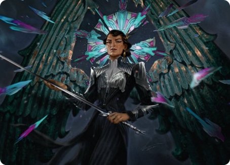 Sanctuary Warden Art Card [Streets of New Capenna Art Series] | The Time Vault CA