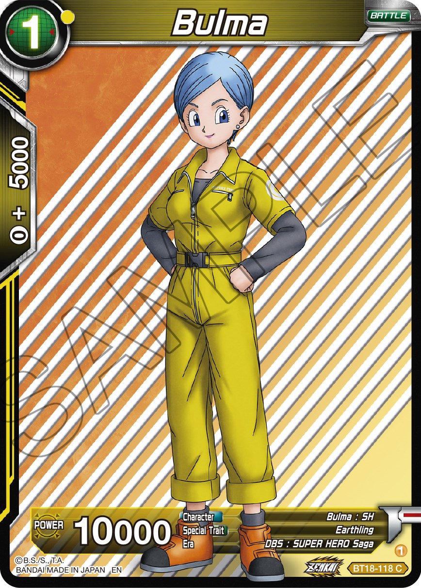 Bulma (BT18-118) [Dawn of the Z-Legends] | The Time Vault CA