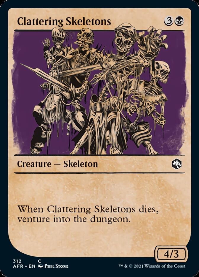 Clattering Skeletons (Showcase) [Dungeons & Dragons: Adventures in the Forgotten Realms] | The Time Vault CA