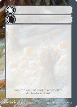 Helper Card (6/9) [Innistrad: Midnight Hunt Tokens] | The Time Vault CA