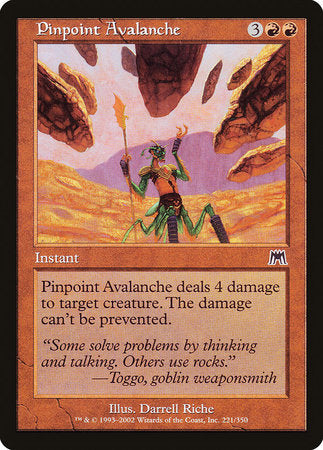 Pinpoint Avalanche [Onslaught] | The Time Vault CA